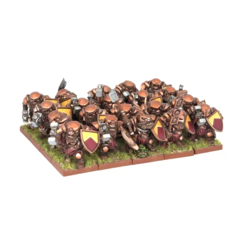 dwarf warrior ironclad kings of war 28mm miniatures