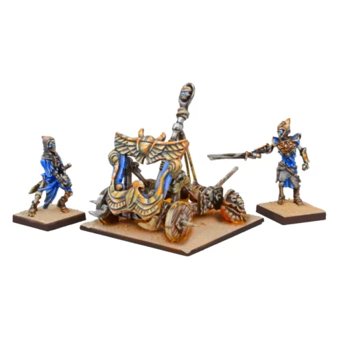 empire of dust kings of war balefire catapult 28mm skeleton tomb kings