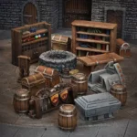 Fantasy Miniatures: Dungeon Essentials Colour Shot