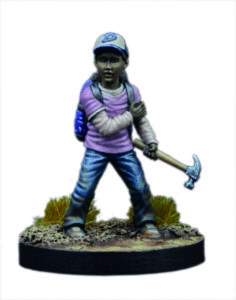 Lee and Clementine in The Walking Dead: All Out War from Mantic Games Featured Image