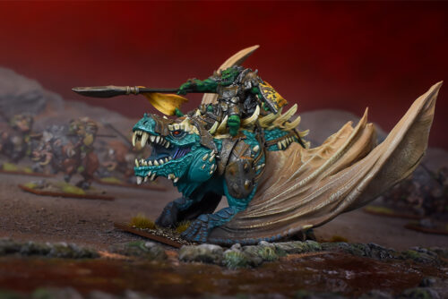 kow orc krudger on winged slasher colour shot web