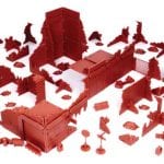 Red Brick Terrain Ruined Town – DISCONTINUED