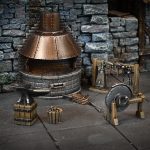 Fantasy Terrain: Blacksmith Forge & Stable Colour Shot