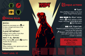 Hellboy: The Board Game: What’s an Agent Card? Featured Image