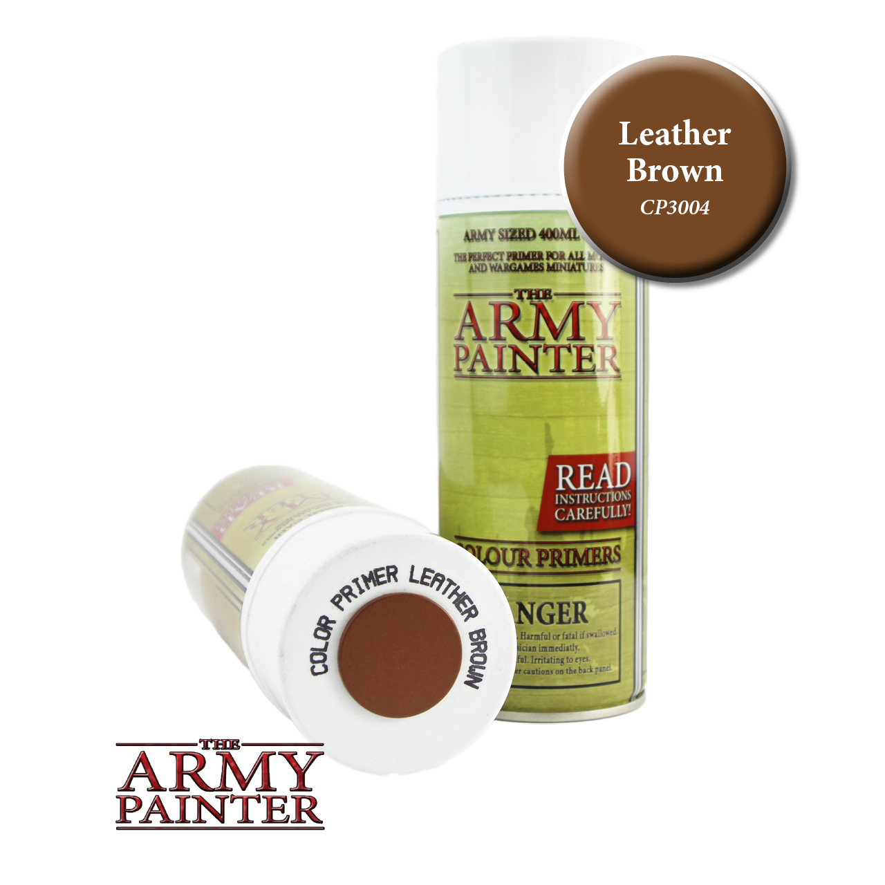 Army Painter Colour Primer Leather Brown - Mantic Games