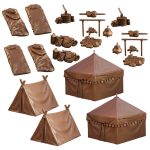 Fantasy Miniatures: Military Camp