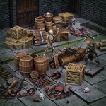 crate and barrels dungeon debris terrain