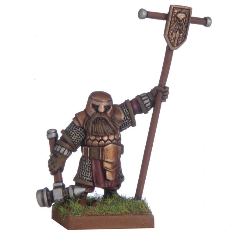 Dwarf Army Standard Bearer - Mantic Games