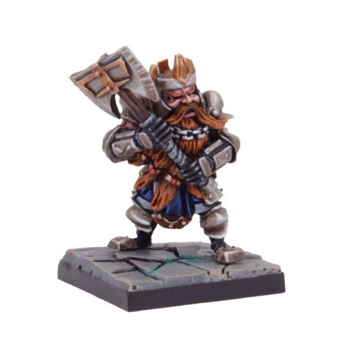 dwarf king with axe