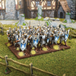 Basilean Men-At-Arms Swordsmen / Spearmen / Crossbowmen Colour Shot