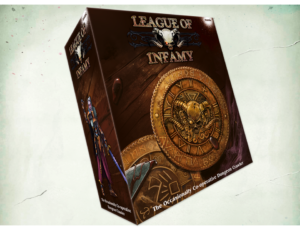 LEAGUE OF INFAMY LIVE ON KICKSTARTER Featured Image