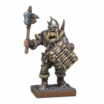 van northern alliance clansman with axe and helmet isolated web