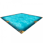 4ft x 4ft Ocean Neoprene Battle Mat