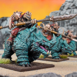 Salamander Rhinosaur Cavalry Colour Shot