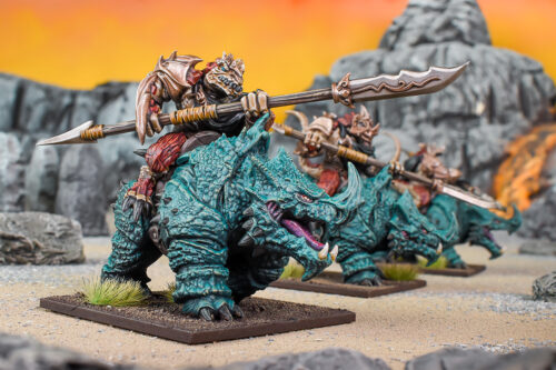 Salamander Rhinosaur Cavalry Colour Shot Colour Shot