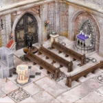 Fantasy Terrain: Church and Cathedral Colour Shot