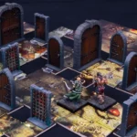 Fantasy Terrain: Dungeon Doors Colour Shot