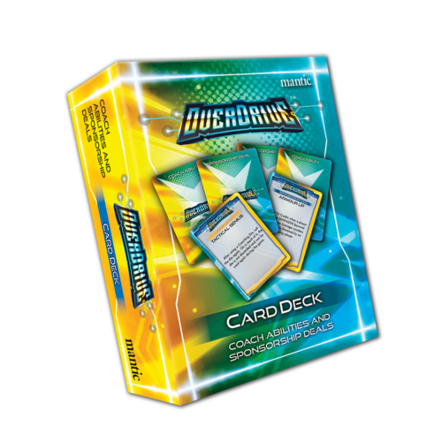 OverDrive Coach Abilities and Sponsorship Deals Card deck