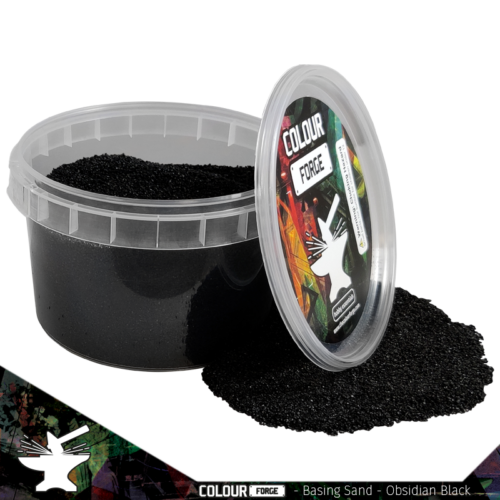 Colour Forge Basing Sand - Obsidian Black 275ml