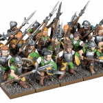 Halfling Infantry with Spears