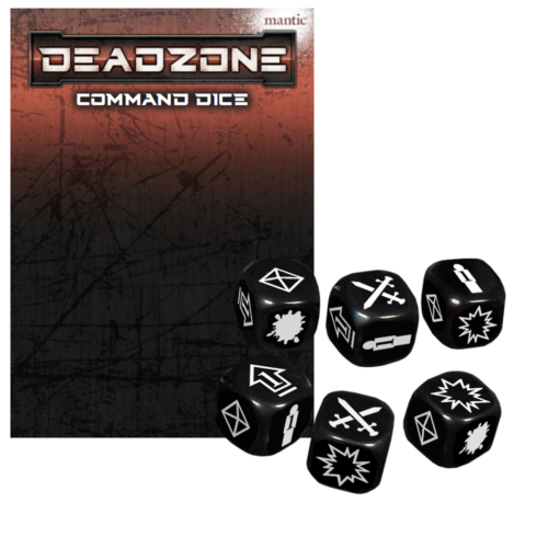 Deadzone 3rd Edition Command Dice