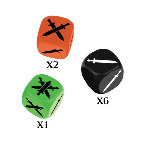 Firefight command dice