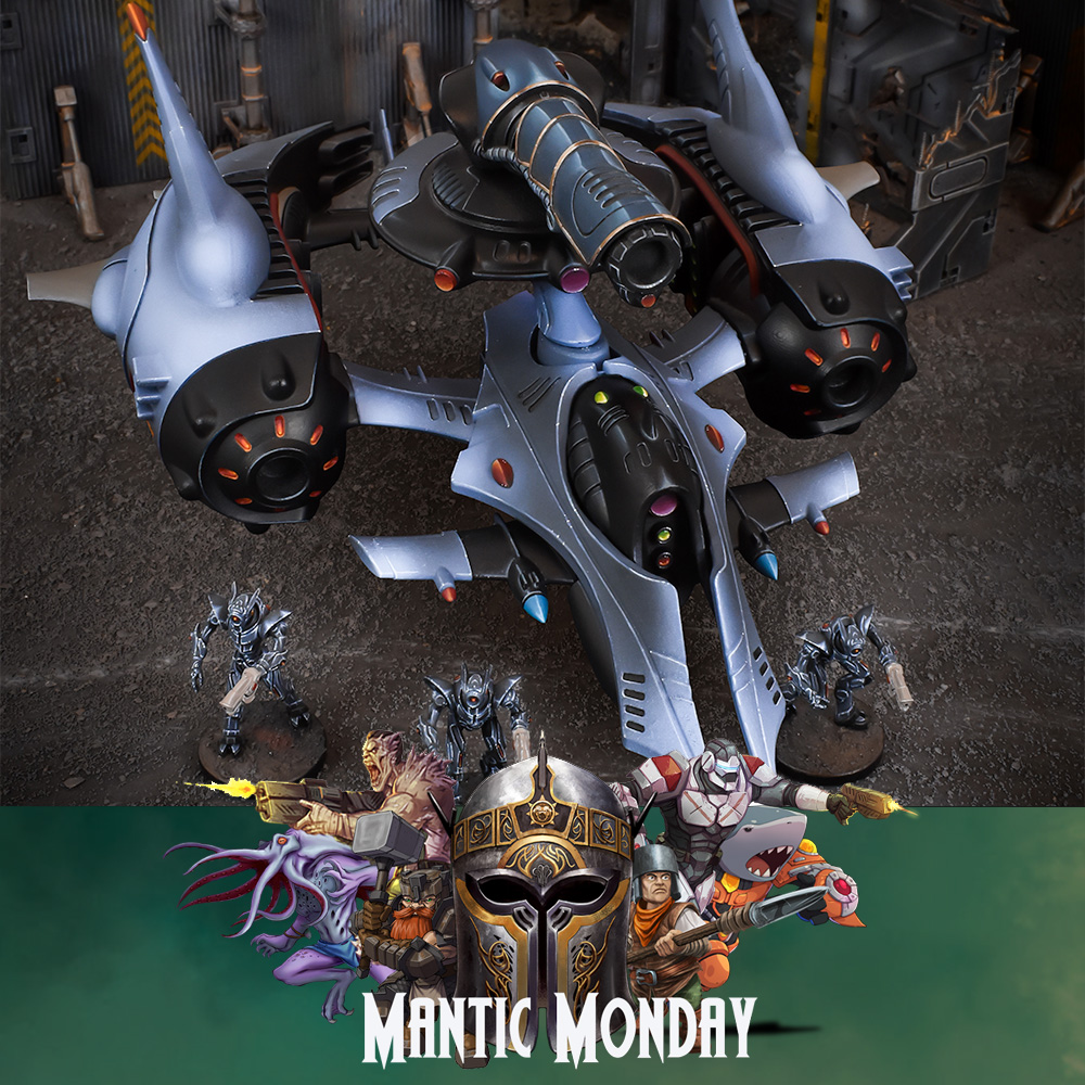 Mantic Monday – Firefight – Building Vehicles – Asterian Chira Transporter and Chroma Force Platform Featured Image