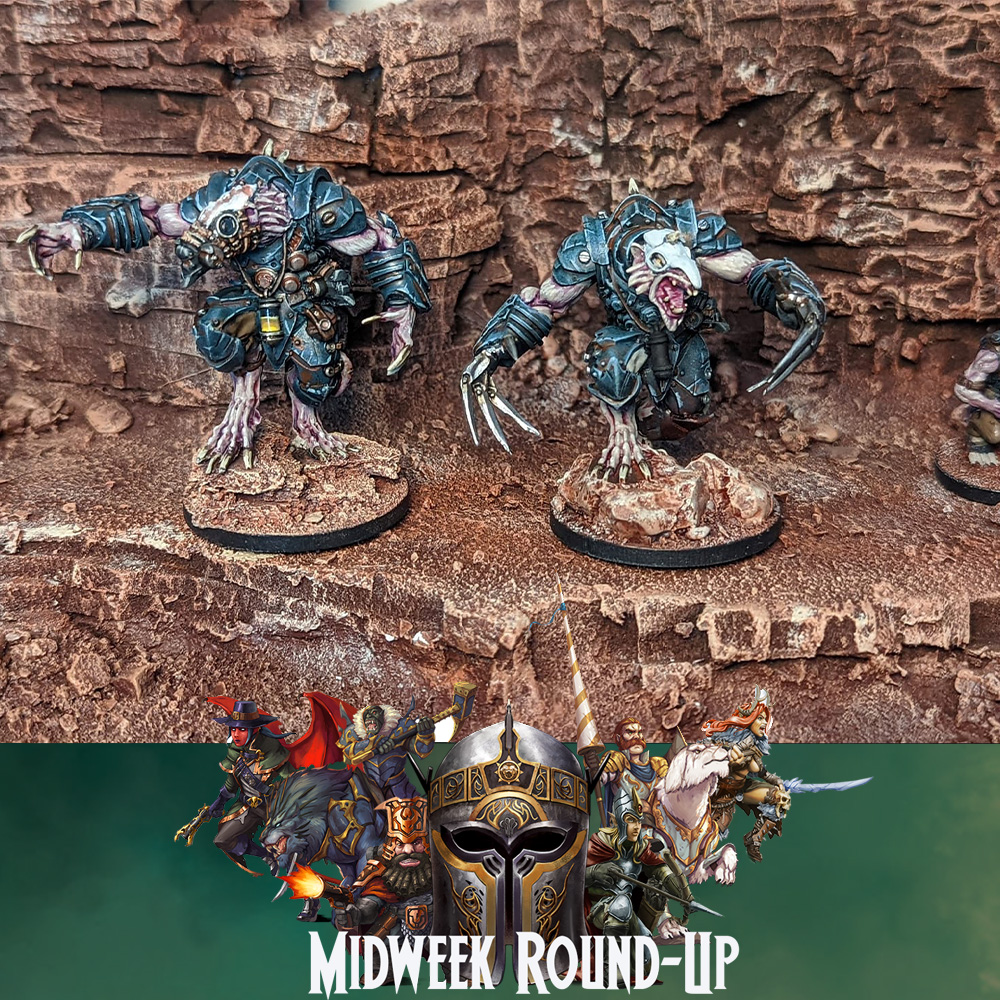 Painting miniatures in this heat? We salute you! – Midweek Round-Up – 20th July Featured Image