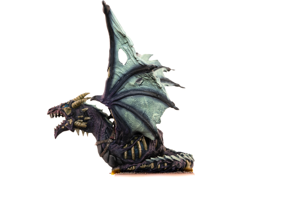 Undead Vampire Lord On Undead Dragon - Mantic Games