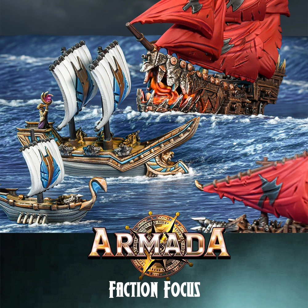 A Fleeting Faction Focus Kings of War Armada Mantic Games