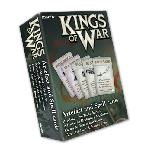 Kings of War Artefact and Spells Deck