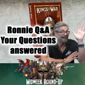 Ronnie Q&A And More – Midweek Round-Up – 31st August Featured Image