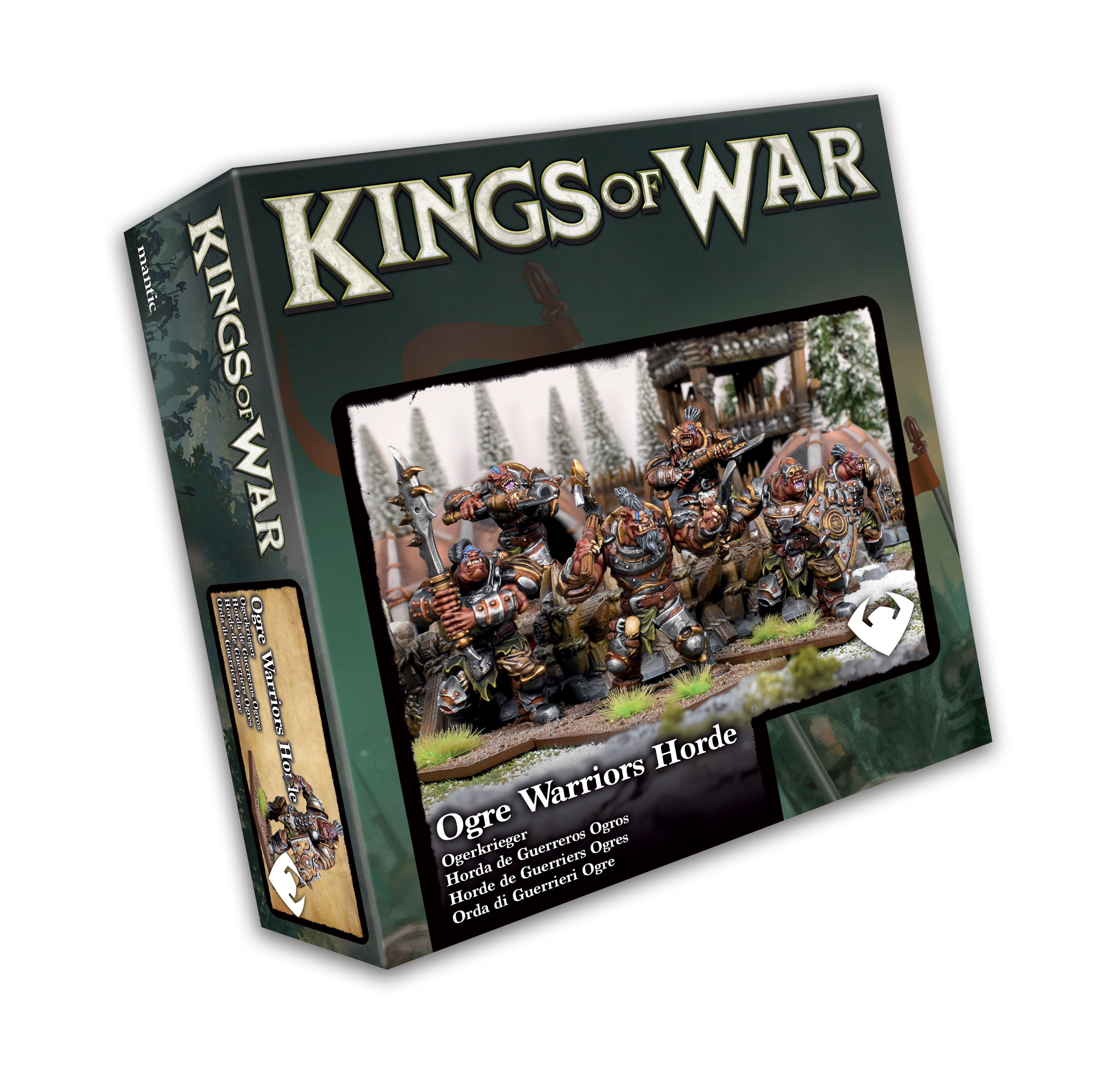 Ogre Warriors / Boomers - Kings of War - Mantic Games