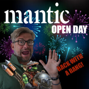 Back With A Bang! – The Mantic Open Day – Autumn 2022 Featured Image