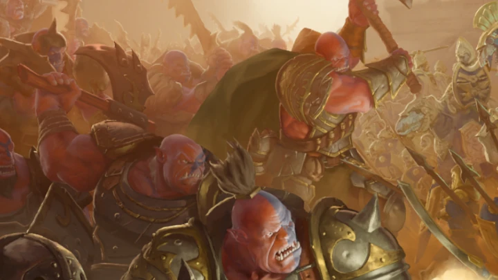 Ogres battle in kings of war