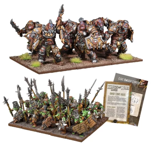 kings of war ogre ambush starter set contents