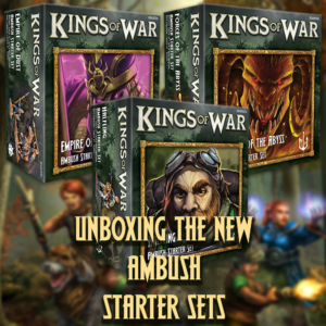 Ambush Week – Unboxing The Starter Sets – Part One Featured Image