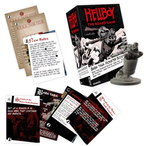 hellboy the board game baba yaga booster contents