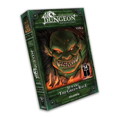 Dungeon Adventures III: Beware The Green Rage For 5E