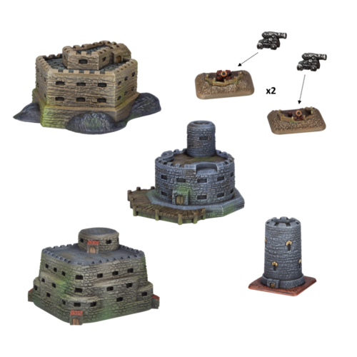 Armada Scenery Pack - Fortifications