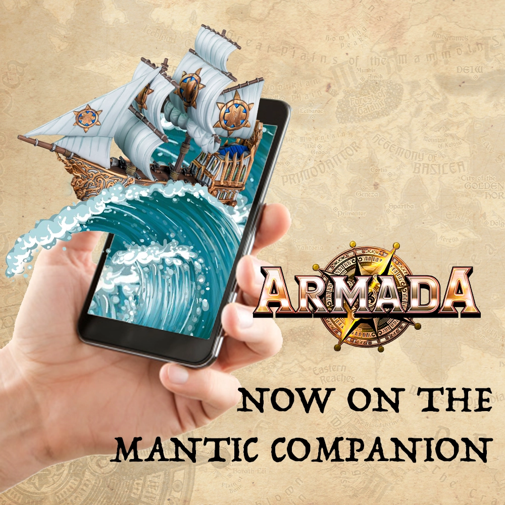 Time To Surf The Digital Seas - Armada Hits The Mantic Companion - Mantic  Games