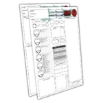 Hellboy: The Roleplaying Game Character Sheet