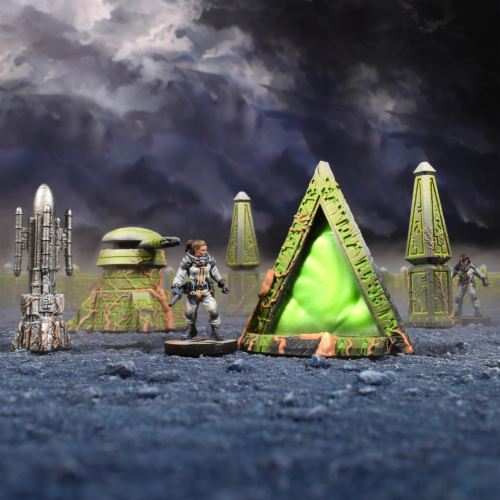 sci fi terrain tomb world pvc 28mm colour shot Colour Shot