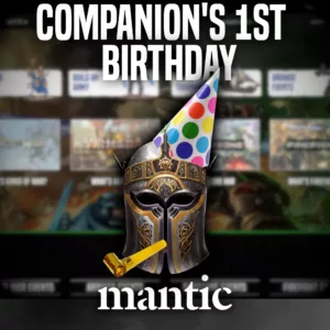 The Mantic Companion’s 1st Birthday Featured Image