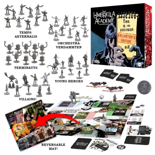 umbrella academy board game collectors edition contents