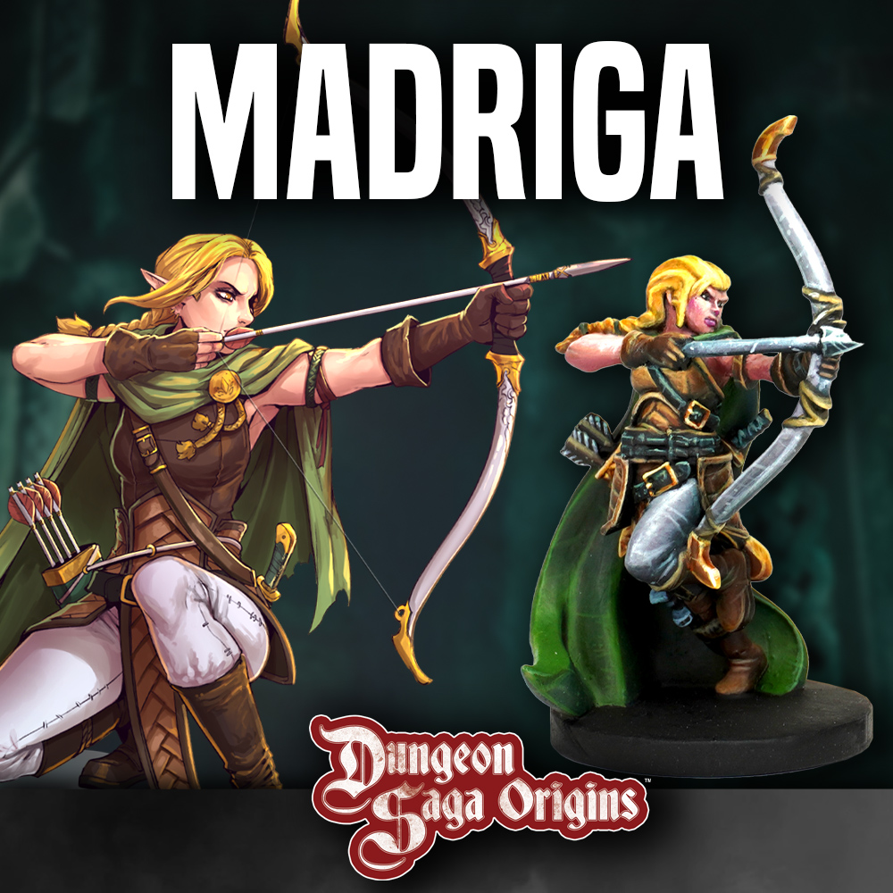 The Heroes of Dungeon Saga Origins - Madriga - Mantic Games