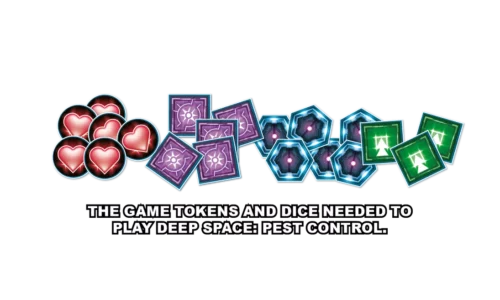 Deep Space Pest Control Advent Calendar Tokens