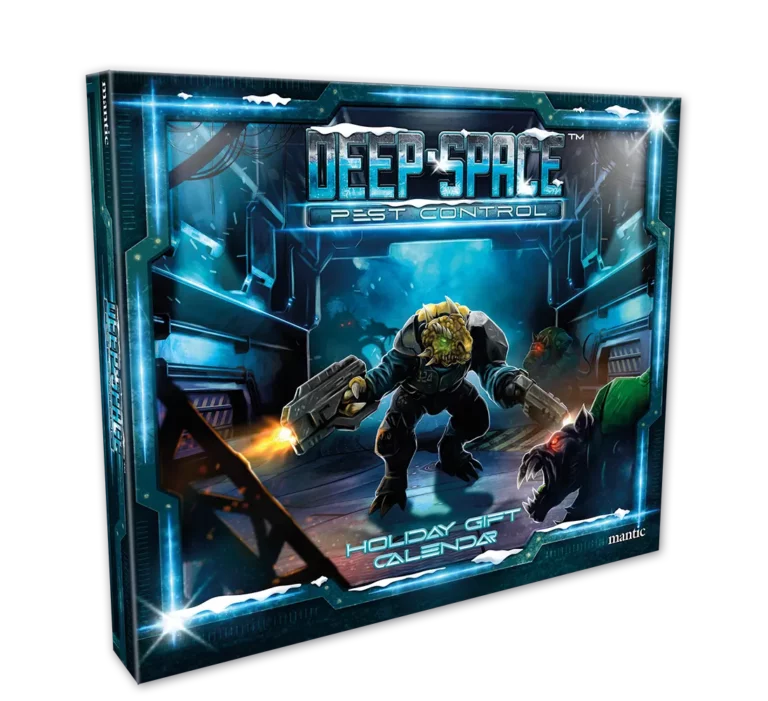 Deep Space Pest control sci fi advent calendar box