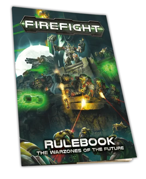 An image of a Firefight rulebook cover