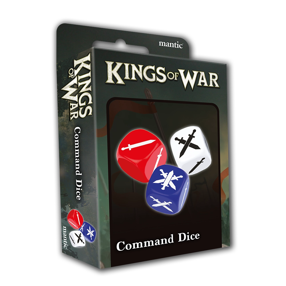 Kings of War Command Dice